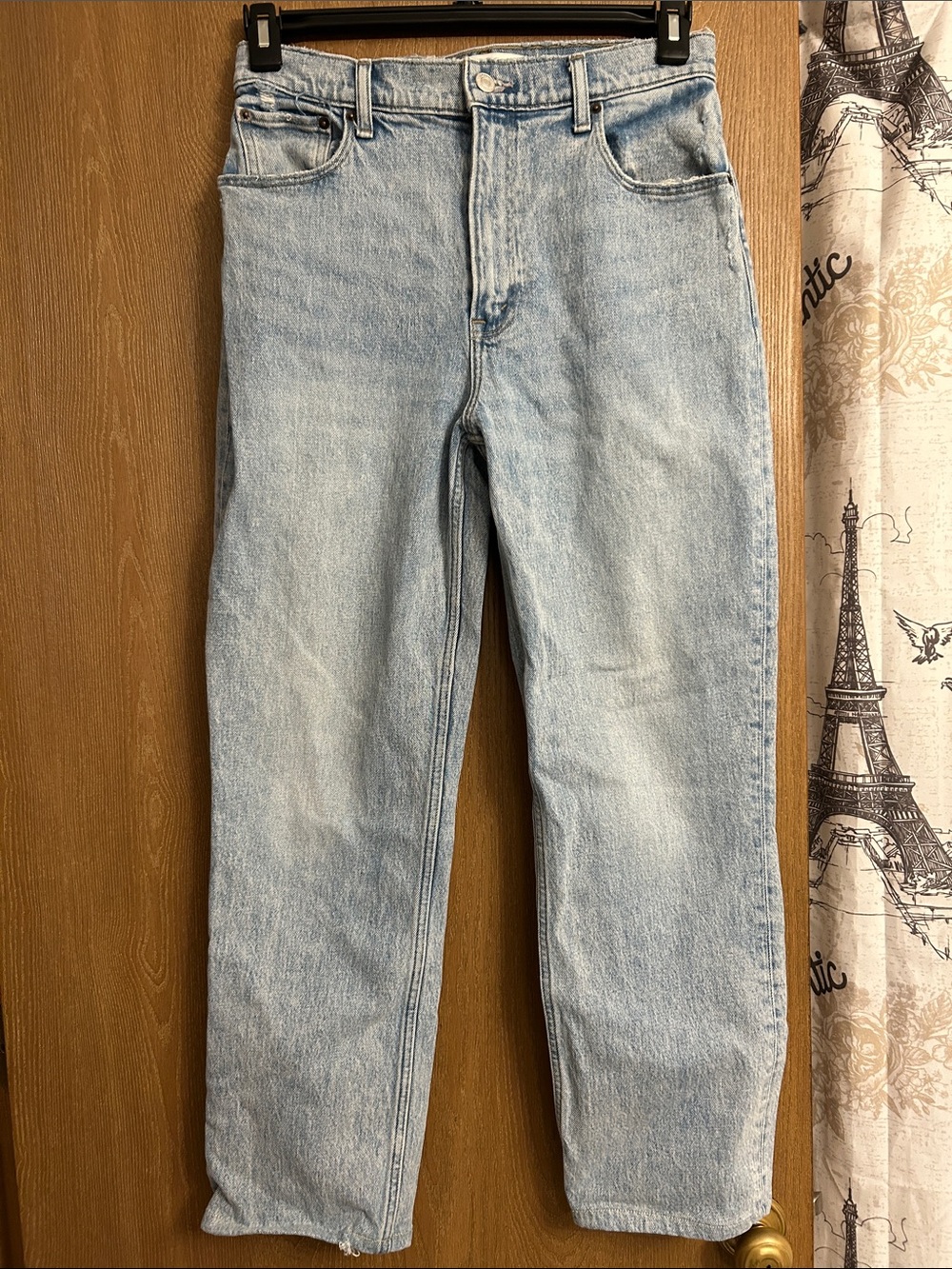 Abercrombie & Fitch Light Blue Relaxed Jeans